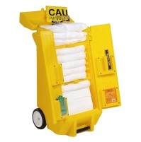 Oil Spill Cart Oil Spill Cart -Oil-Only Kit Kaddie 40inx20inx20in1/PkgOil-Only Spill Kit Kaddie