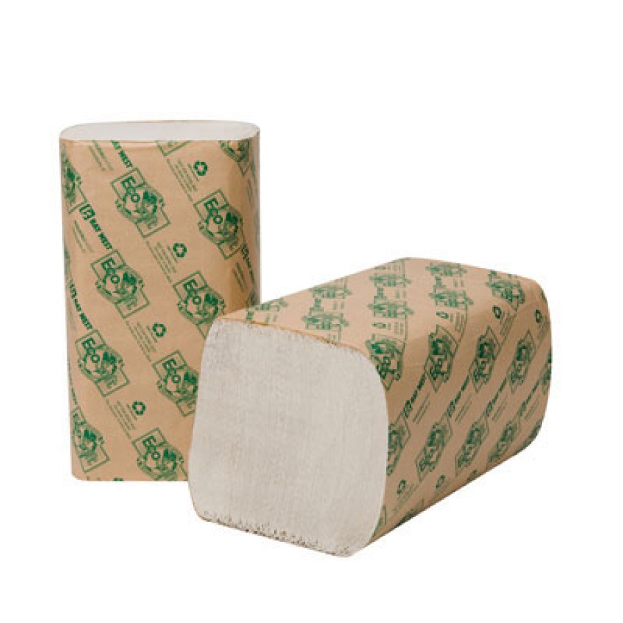 Paper Towels Paper Towels - Wausau Paper  EcoSoft  Folded TowelsPPR TWL,S-FOLD,9X10,WEEcoSoft Folded