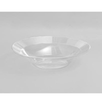 PLASTIC BOWLS PLASTIC BOWLS - Designerware Plastic Bowls, 10 Ounces, Clear, Round, 10/PackWNA Design