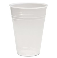 PLASTIC CUPS PLASTIC CUPS - Plastic Cold Cups, 14oz, TranslucentBoardwalk  Translucent Plastic CupsC