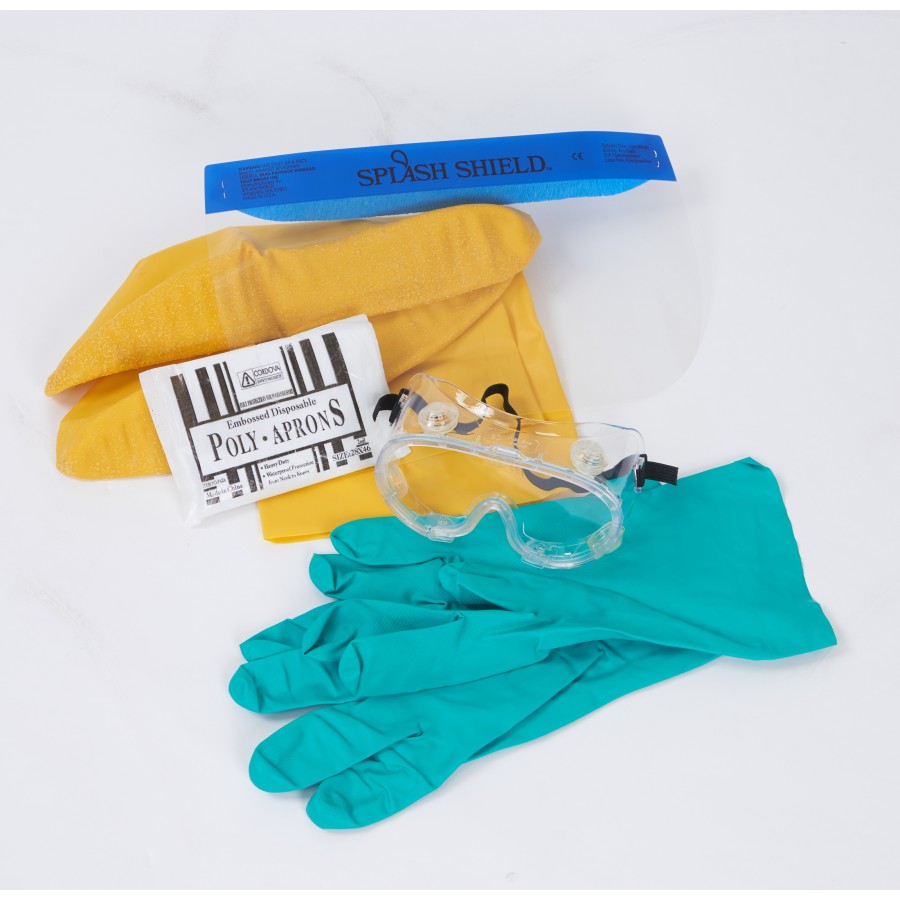 Standard PPE Kit-goggles, gloves & more